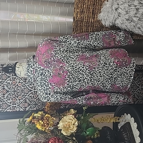 Foxcroft long sleeve zipper front shirt - Picture 8 of 12